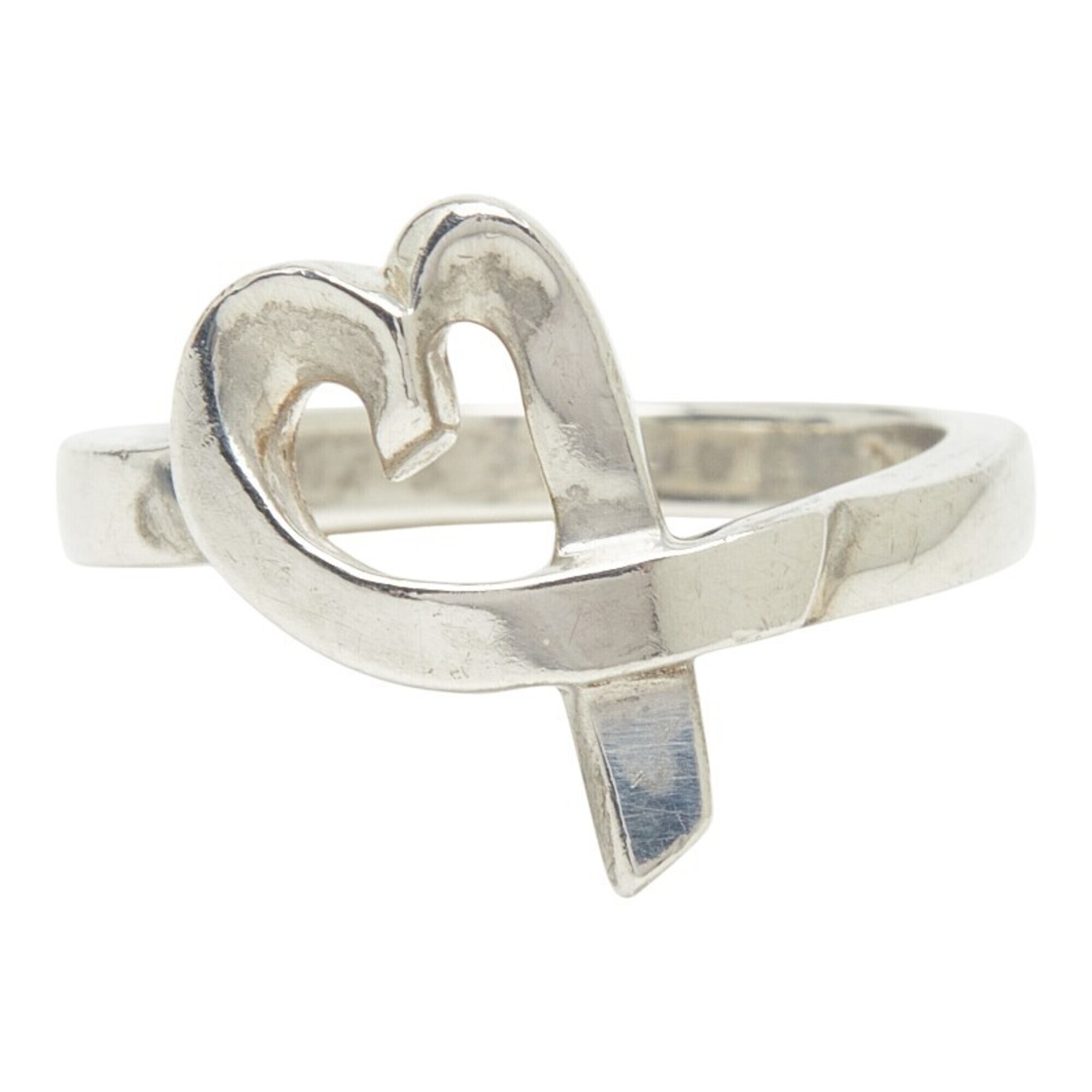 Tiffany & Co. Loving Heart Ring, Sterling Silver (Sv925), Women's Ring.
